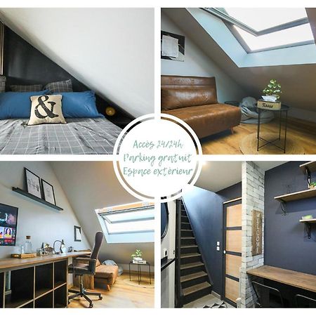 Maisonnette En Duplex Avec Terrasse Breux-Jouy Экстерьер фото